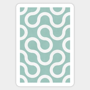 My Favorite Geometric Patterns No.34 - Light Blue Magnet